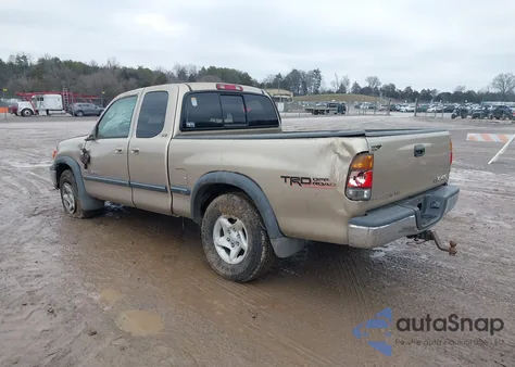2001 Toyota Tundra Sr5 V8 из США, поврежденный, VIN 5TBBT44101S190920